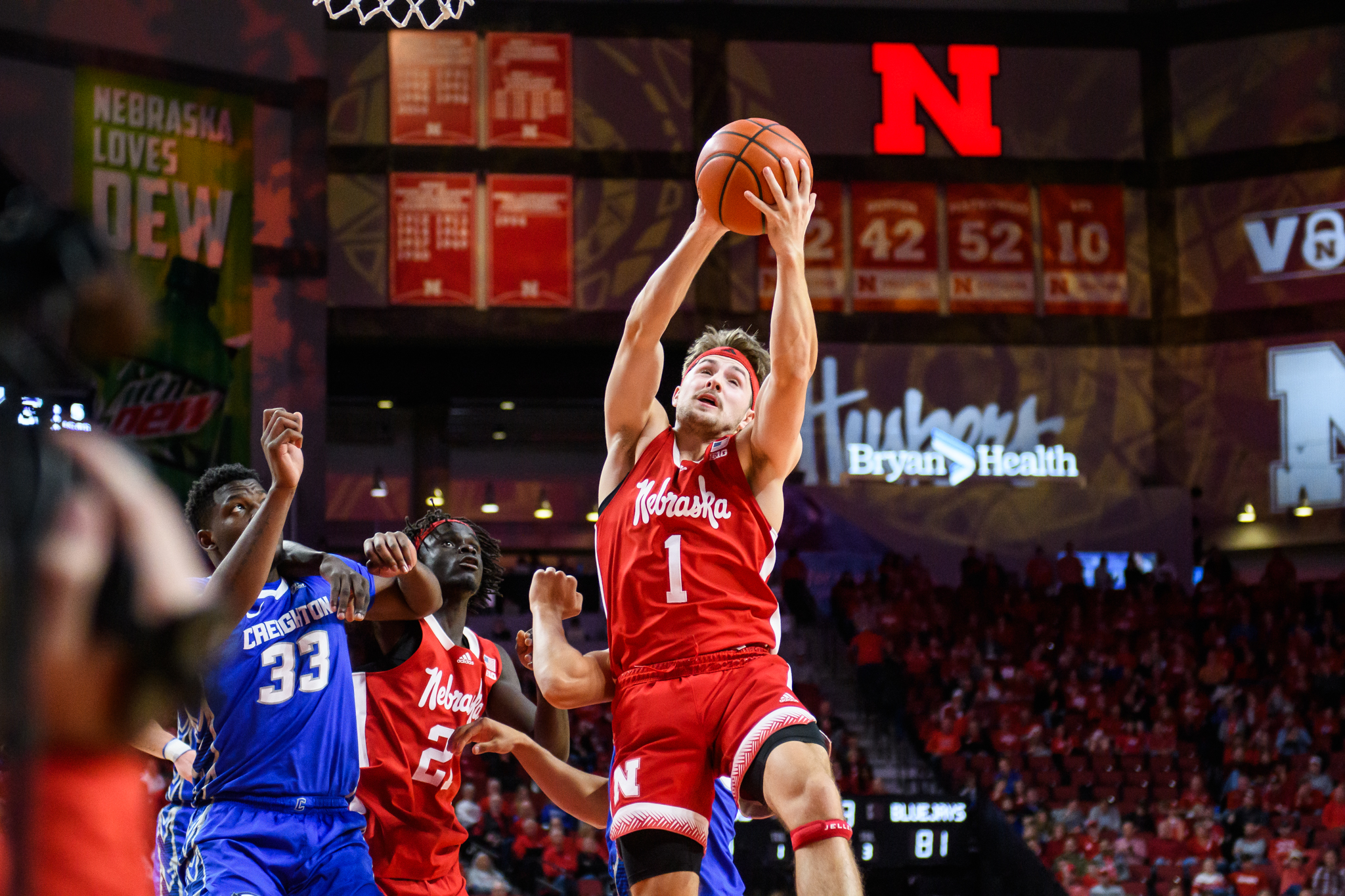 10_Sam Hoiberg_MBB vs Creighton 1203